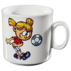 Добрушский фарфоровый завод Кружка Юные футболисты 200 мл