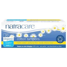 Natracare тампоны Super без аппликатора 20 шт.