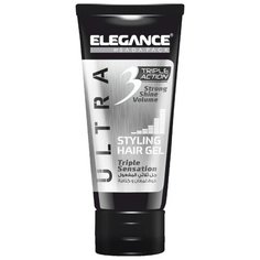 Elegance гель для волос супер сильной фиксации Triple Action Gel White 150 мл