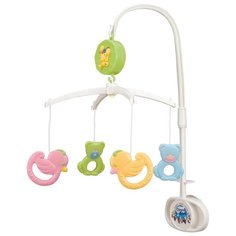 Механический мобиль Canpol Babies Мишки и утки (2/517) белый
