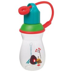 Поильник-непроливайка Bebe confort 31000258, 350 мл белый/зеленый/розовый