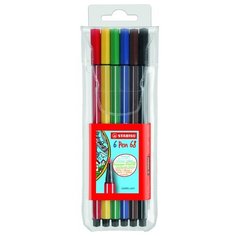 STABILO Фломастеры "Pen 68" 6 шт. (6806/PL)