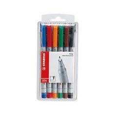 STABILO Набор маркерных ручек OHPen UNIVERSAL, 6 шт. (852/6)