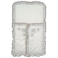 Конверт-мешок Fairy на выписку Волшебная полянка 69 см бежевый