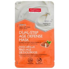 Гель + Маска Purederm Dual Step Age Defense Mask 10 г