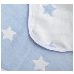 Одеяло Крошка Я Звезды 110х140 см голубой