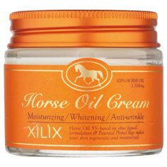 Xilix Horse Oil Cream Крем для лица с лошадиным жиром против морщин, увлажнение и отбеливание, 70 г