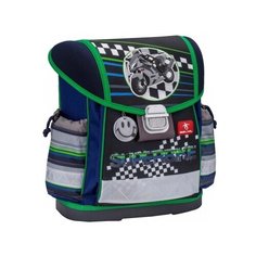 Belmil Ранец Classy Superbike 403-13/534), серый/зеленый