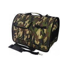 Переноска-сумка для кошек и собак LOORI Z2352 40х25х27 см хаки