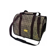 Переноска-сумка для кошек и собак LOORI Z2245 46х28х29 см коричневый