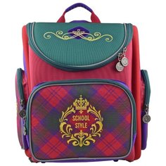 BG Рюкзак-ранец Transformer Schoolkid SBT 2774, красный/зеленый/фиолетовый BG®