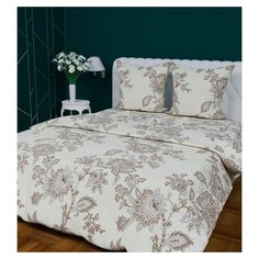 Постельное белье 2-спальное Текстильная лавка Дельфия 70 x 70 бязь белый