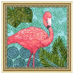 Color Kit Картина из пайеток Экзотический фламинго (CMD008)