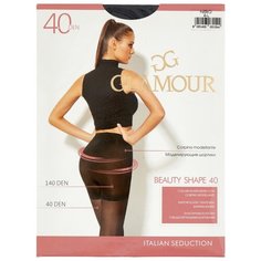 Колготки Glamour Beauty Shape 40 den, размер 4-L, nero