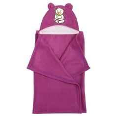 Плед Guten Morgen Медведь 70х100 см орхидея