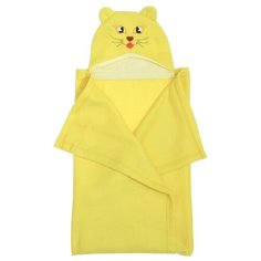 Плед Guten Morgen Киска 70х100 см желтый