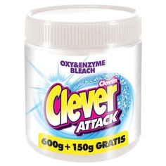 Clever Отбеливатель Attaсk 750 г пластиковый контейнер