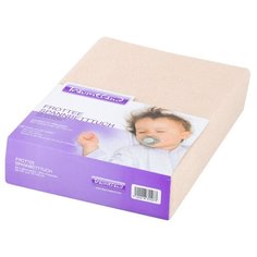 Traumeland простыня на резинке махровая Terry бежевая