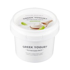 NATURE REPUBLIC йогуртовая маска Greek Yogurt с маслом жожоба, 130 мл