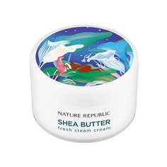 NATURE REPUBLIC Shea Butter Fresh Steam Cream Освежающий паровой крем для жирной и комбинированной кожи, 100 мл
