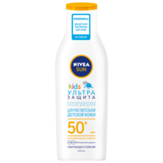 Nivea Sun Kids детский cолнцезащитный лосьон Ультра защита SPF 50+ 200 мл