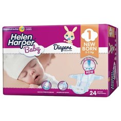 Helen Harper подгузники Baby 1 (2-5 кг) 24 шт.