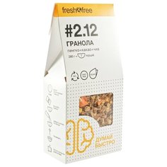 Гранола fresh & free хлопья Гинкго + какао + чиа, коробка, 280 г