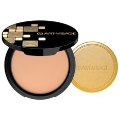 ART-VISAGE Пудра компактная Nude Magique 06 темный бежевый