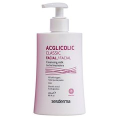 SesDerma молочко очищающее Acglicolic Classic, 200 мл