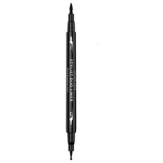 Golden Rose Подводка для глаз Stylist Duo Liner 2 in 1 Eyeliner Pen, оттенок black