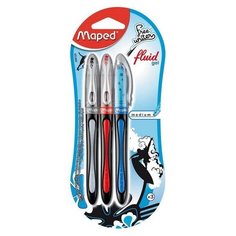 Maped Набор гелевых ручек Maped Fluid Gel, 0,6мм (226123)