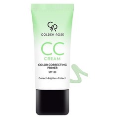 Golden Rose CC крем Color SPF30 30 мл, оттенок: зеленый