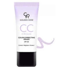 Golden Rose CC крем Color SPF30 30 мл, оттенок: фиолетовый