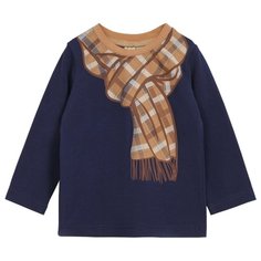 Лонгслив ЁМАЁ размер 68, темно-синий