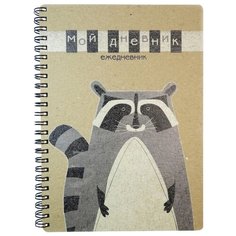 Ежедневник Фолиант Мой дневник ЕШ-12 недатированный, коричневый/серый Foliant