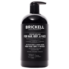 Гель для душа и волос Brickell All In One Wash For Men Mint, 473 мл