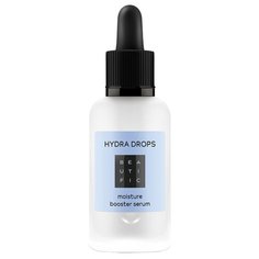 BEAUTIFIC Hydra Drops Moisture Booster Serum Увлажняющая сыворотка-бустер для лица с 3 видами гиалуроновой кислоты и витамином В5, 30 мл