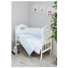 Сонный Гномик комплект Софушки (6 предметов) нежно-голубой