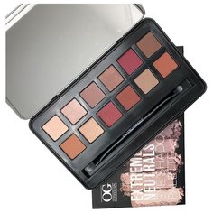 Outdoor girl Палетка теней для век Extreme Naturals DE7081 12 цветов бежевый