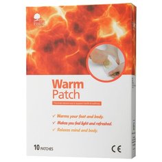 The Essence of Nature Согревающие патчи для ног Warm, 10 шт 105 г