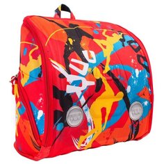 YUU Ранец Deluxe Juump c наполнением, красный/желтый