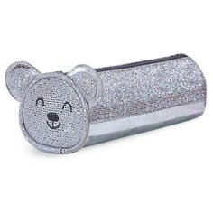 Феникс+ Пенал-косметичка Енот/Медведь (48841/43) серебряный