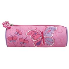 Феникс+ Пенал-тубус Бабочки (30340) розовый