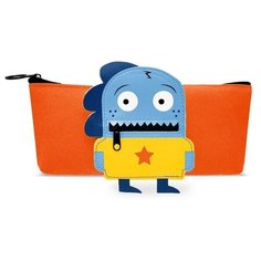 Феникс+ Пенал-косметичка Монстрик в свитере со звездой (48639) оранжевый
