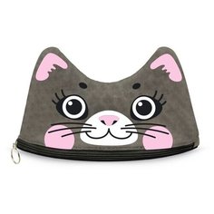 Феникс+ Пенал Кот (49121/22/23) серый