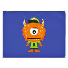 Феникс+ Папка для документов Монстр А4 (49508) синий