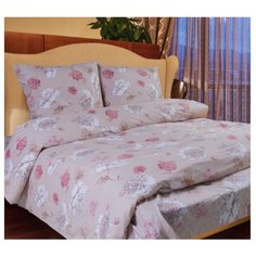 Постельное белье 1.5-спальное СайлиД A-159, поплин бежевый