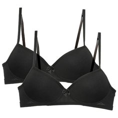 Бюстгальтер BUONUMARE 2 шт., размер 1, черный