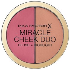 Max Factor Румяна и хайлайтер Miracle Cheek Duo 30 dusky pink & copper