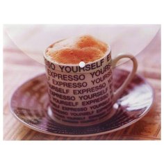 КД Конверт на кнопке, А4 кофе